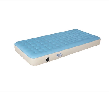 Oval beam coated material Twin size air bed