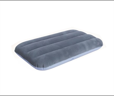Flocked air pillow
