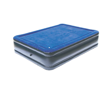 Flocked air bed